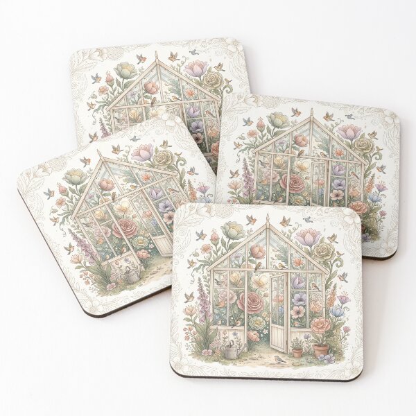 Item preview,  Enchanted Greenhouse Garden designed and sold by ASTRAL ART LAB.