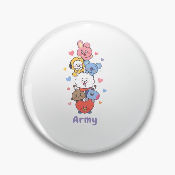Item preview, BT21 Stack Army Shirt Cute Kpop Tee, BTS Inspired Fan Shirt, Kpop Merch Gift, Korean Idol Outfit, Aesthetic Unisex Shirt designed and sold by BerryHand.