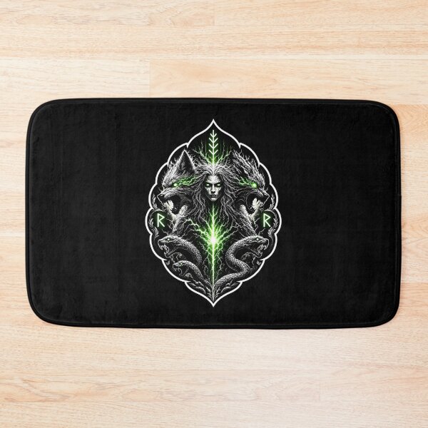 Item preview, "Loki's Children | Fenrir, Jörmungandr & Hel Sigil" designed and sold by Umbra666.