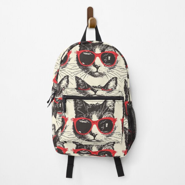 Item preview, Cat whit Gasses designed and sold by Colorfuly.
