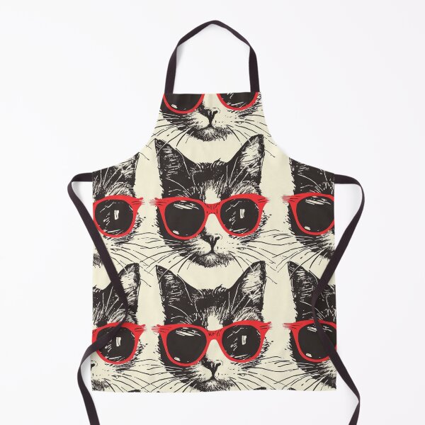 Item preview, Cat whit Gasses designed and sold by Colorfuly.