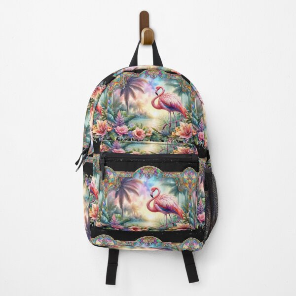 Item preview, The Solitary Flamingo of Crystal Waters designed and sold by EdicrisR.
