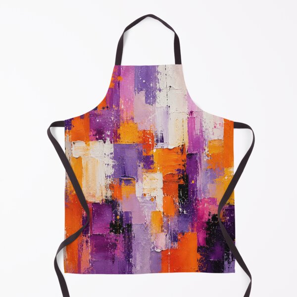 Item preview, Violet Fusion Matter – Textured Abstract Impasto Art designed and sold by Ingorgia.