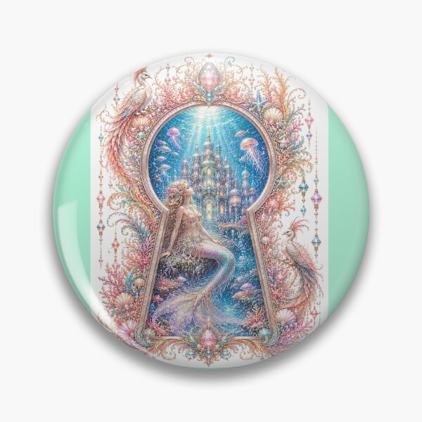 Item preview, Ocean Dream Palace – Mermaid Keyhole Fantasy designed and sold by sunbowjp stadio.