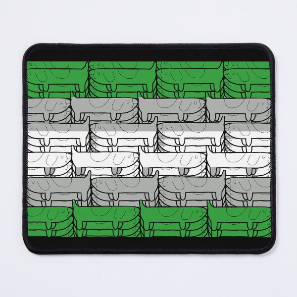 Item preview, Grayromantic Long Dog Pride Flag designed and sold by JammerSammer.