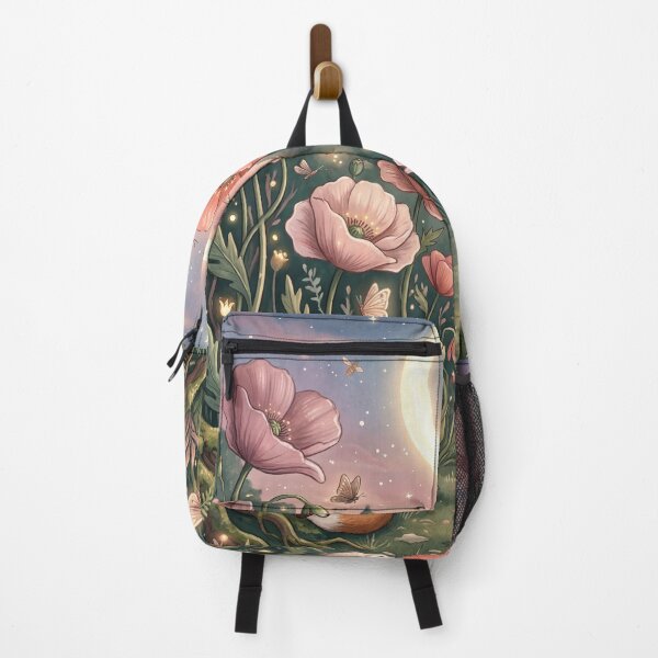 Item preview,  Moonlit Meadow of Poppies designed and sold by ASTRAL ART LAB.