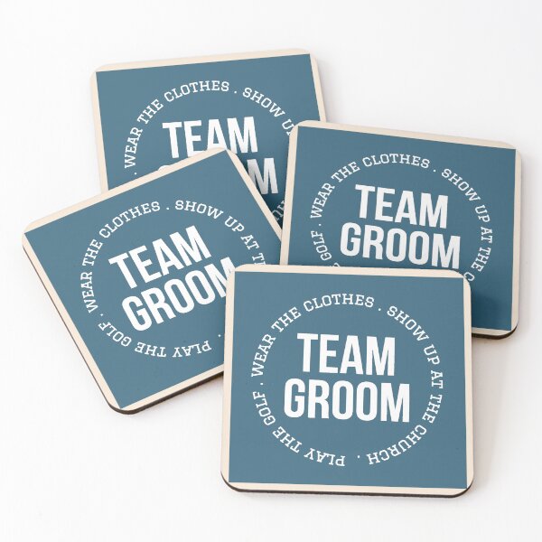 Item preview, Team Groom designed and sold by FunandWhimsy.