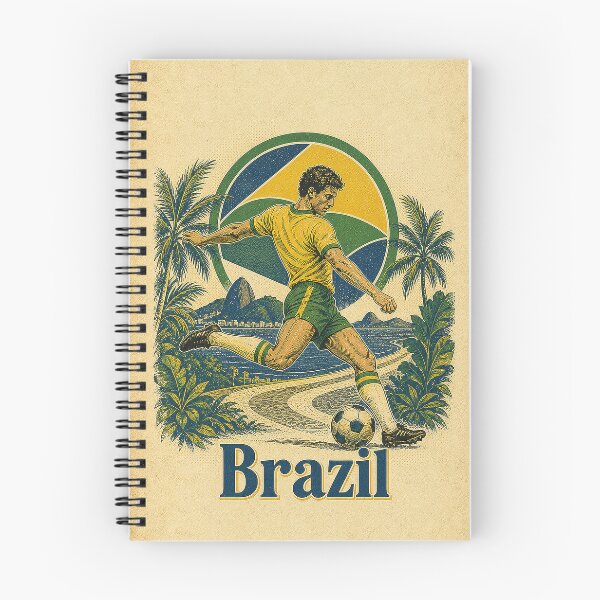 Item preview, Vintage Brazil Football designed and sold by puredevn.