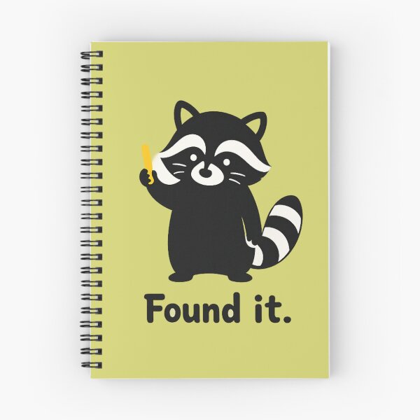 Item preview, Found It! Mischievous Raccoon Treasure Hunter designed and sold by Houldi.