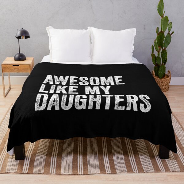Item preview, Awesome Like My Daughters Parent Family Father Mother Proud Dad Mom designed and sold by PopStars1993.