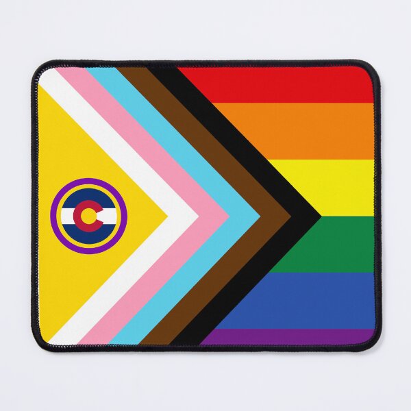 Item preview, Colorado Pride Flag designed and sold by Visual Vestibule.