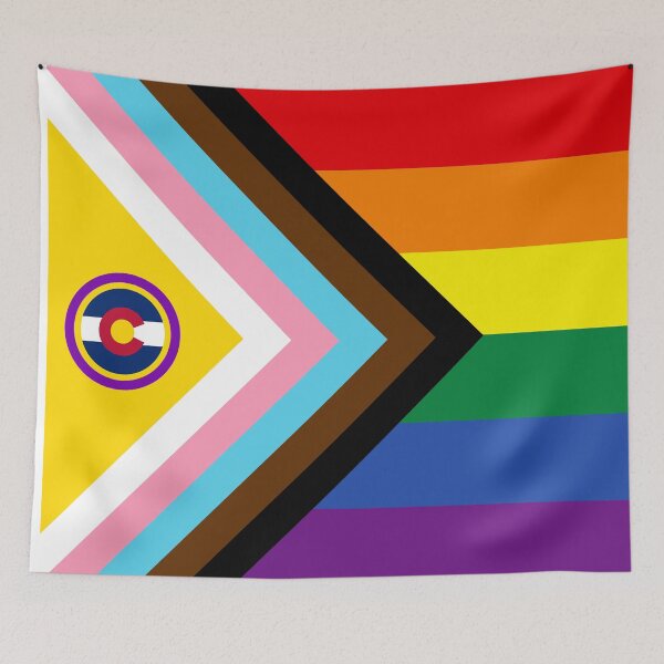 Item preview, Colorado Pride Flag designed and sold by Visual Vestibule.