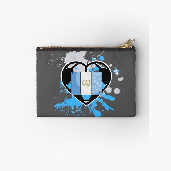 Item preview, Guatemalan Flag Soccer Heart designed and sold by artbyomega.
