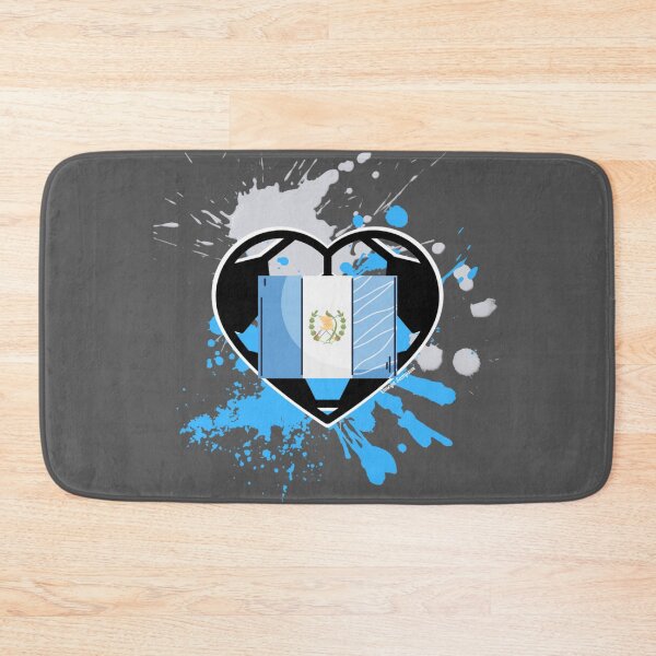 Item preview, Guatemalan Flag Soccer Heart designed and sold by artbyomega.