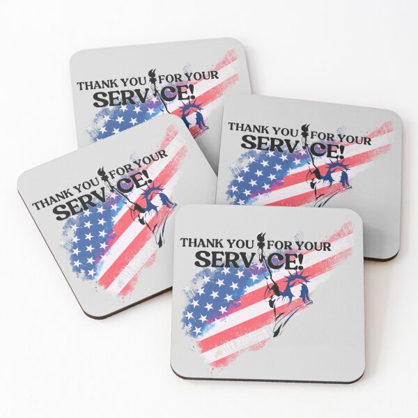 Item preview, Patriotic Thank You For Your Service USA Flag  designed and sold by AXENT Designs.