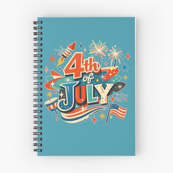Item preview, Atomic Mid‑Century 4th of July Celebration designed and sold by FilBlue.