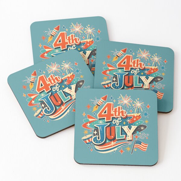Item preview, Atomic Mid‑Century 4th of July Celebration designed and sold by FilBlue.