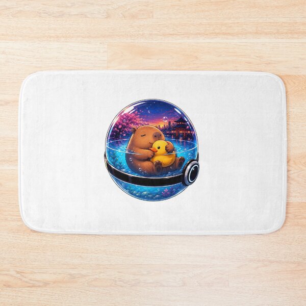 Item preview, capybara with duck designed and sold by ArtyStocks.