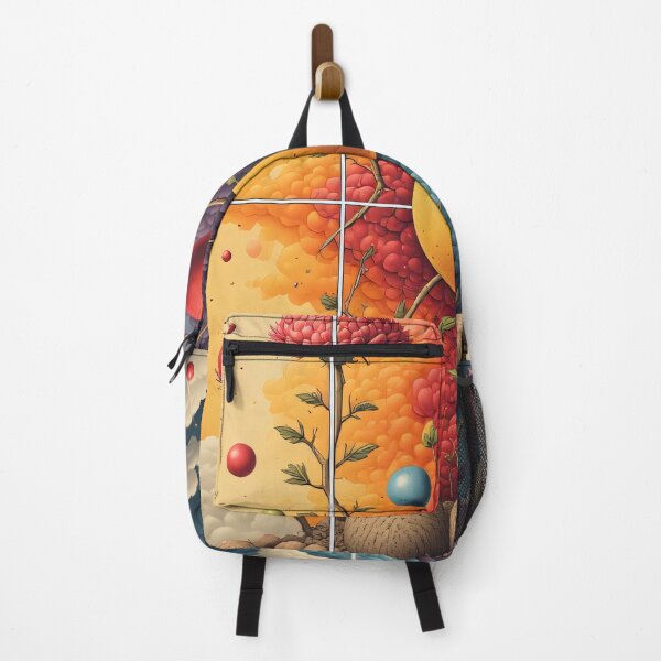 Item preview, A surreal garden full of colorful, mushroom-like worlds. designed and sold by Mianku | Für das Leben.