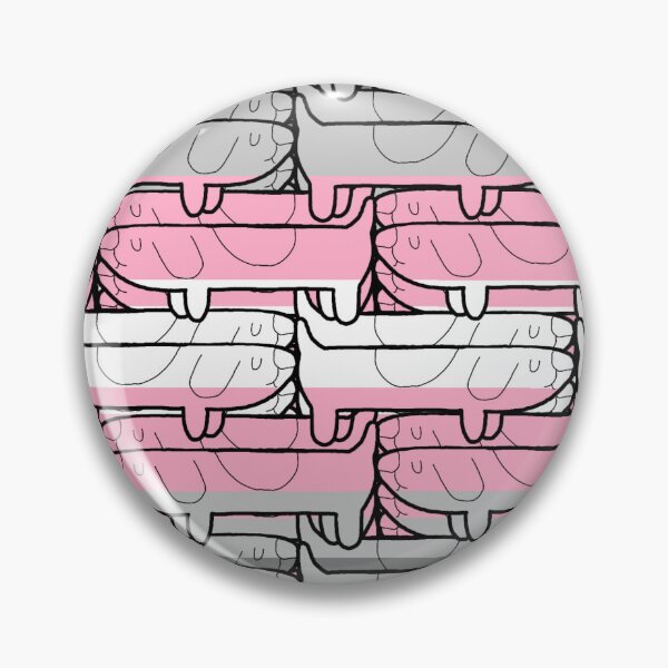 Item preview, Demigirl Long Dog Pride Flag designed and sold by JammerSammer.