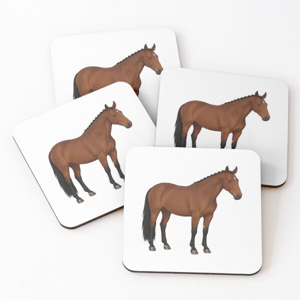 Item preview, Classic Equestrian Bay Horse Sticker designed and sold by RealEqEdit.