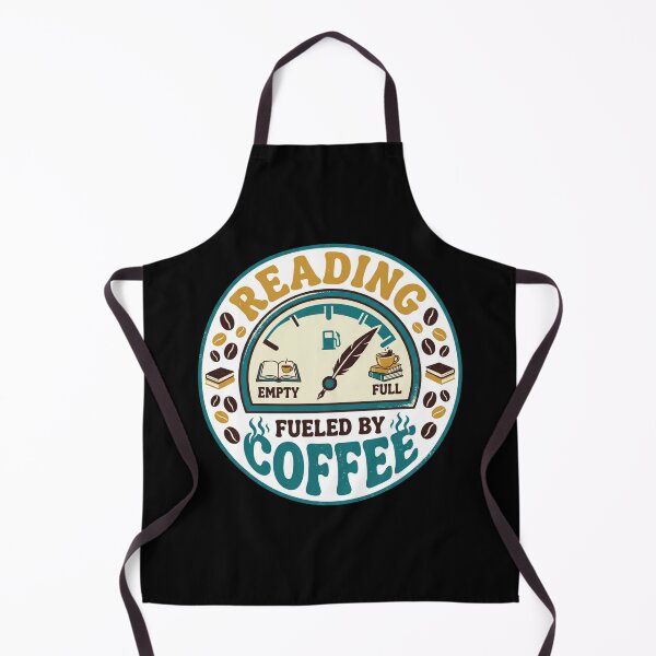 Item preview, Fueled by Coffee Reading Meter Sticker designed and sold by Sketchlegacy.