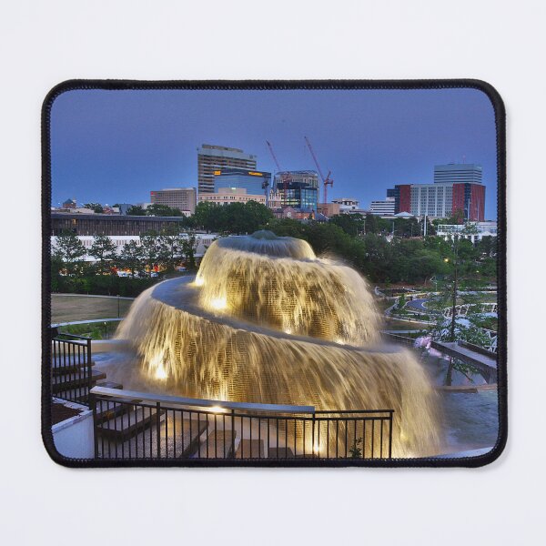 Item preview, Finlay Park Fountain All Lit Up designed and sold by LisaWootenPhoto.