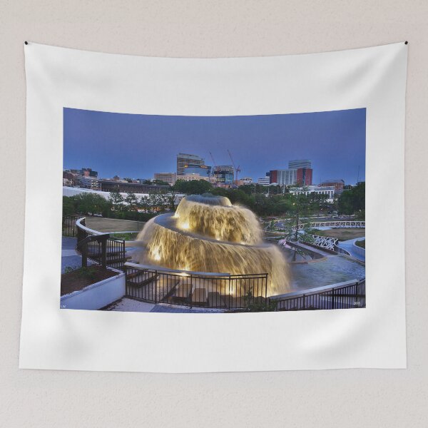 Item preview, Finlay Park Fountain All Lit Up designed and sold by LisaWootenPhoto.