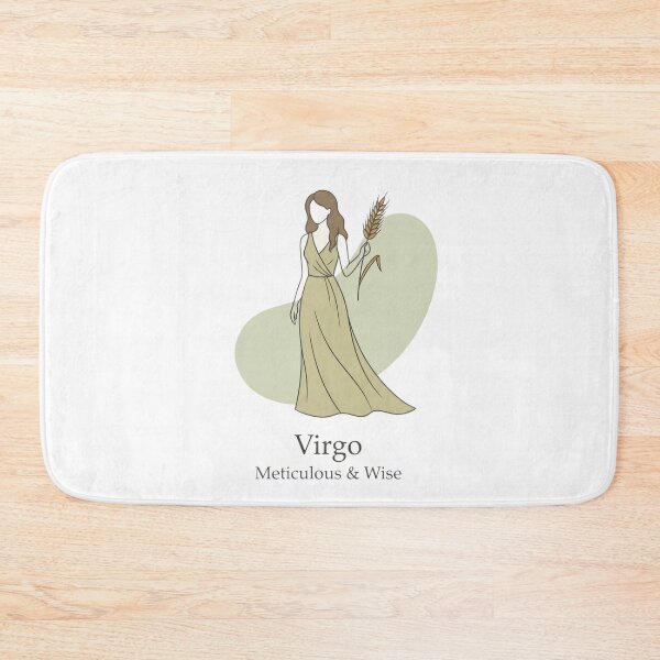 Item preview, Virgo Daily Horoscope – Elegant Zodiac Maiden Astrology Art designed and sold by Bhaskar Digital Art.