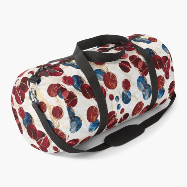 Item preview, Burgundy & Navy Marble Dot Pattern designed and sold by imaniko.