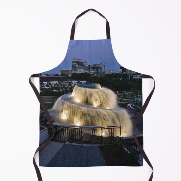Item preview, Finlay Park Fountain All Lit Up Vertical designed and sold by LisaWootenPhoto.