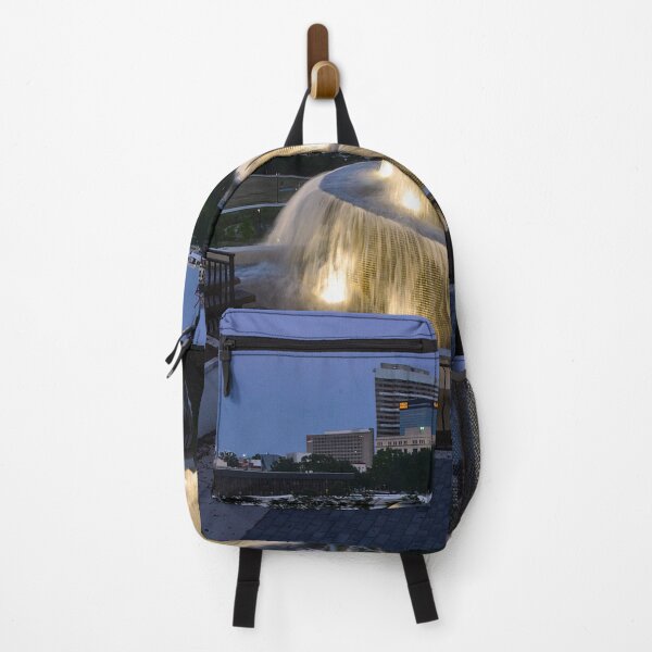 Item preview, Finlay Park Fountain All Lit Up Vertical designed and sold by LisaWootenPhoto.