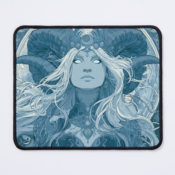 Item preview, Moon Goddess Fantasy Portrait designed and sold by MythicMood.