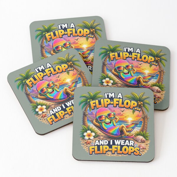 Item preview, I'm A Flip-Flop... And I Wear Flip-Flops – Funny Beach Vacation T-Shirt designed and sold by Aimetoi.