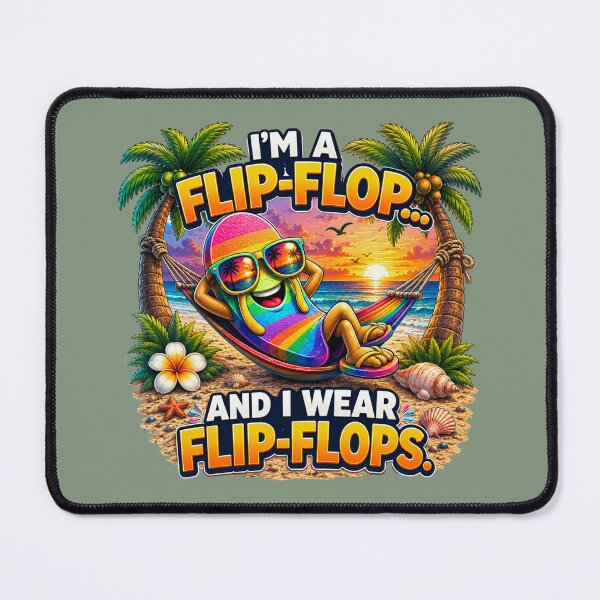 Item preview, I'm A Flip-Flop... And I Wear Flip-Flops – Funny Beach Vacation T-Shirt designed and sold by Aimetoi.
