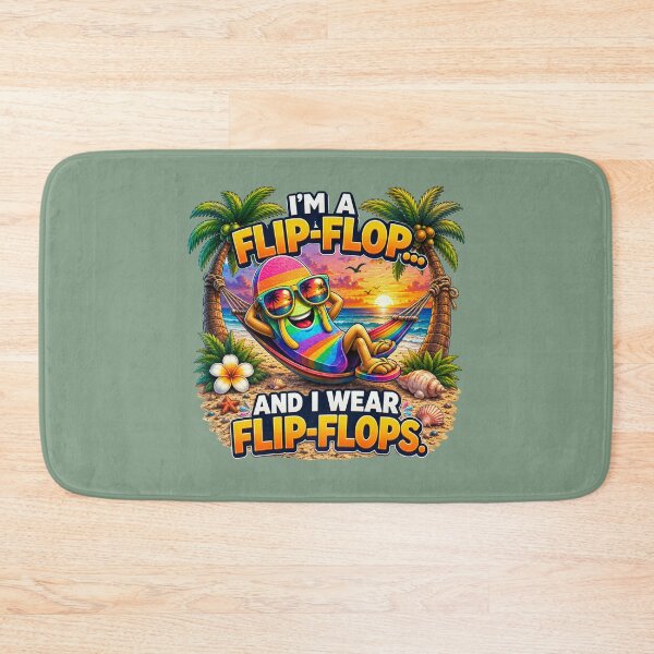 Item preview, I'm A Flip-Flop... And I Wear Flip-Flops – Funny Beach Vacation T-Shirt designed and sold by Aimetoi.