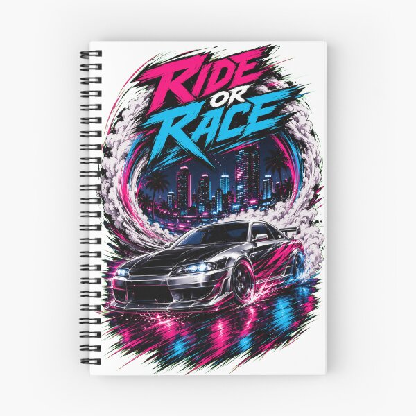 Item preview, Ride or Race Neon Drift Car designed and sold by CarrotBadminton.