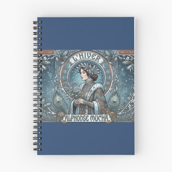 Item preview, Alfred Mucha lhiver designed and sold by Plumcharmeurs.