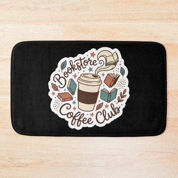 Item preview, Bookstore Coffee Club Book Lover Sticker  designed and sold by Sketchlegacy.