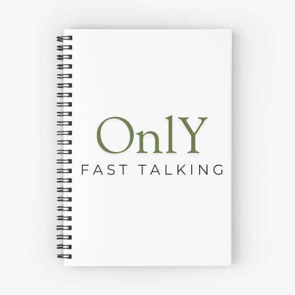 Item preview, Only fast talking designed and sold by ArtistTejal.