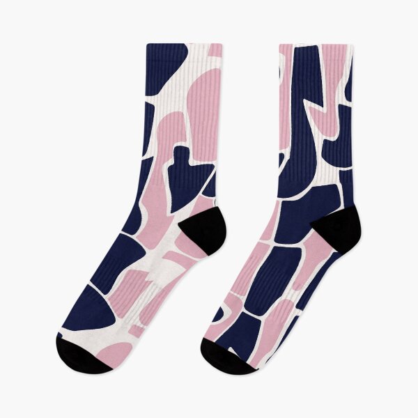 Item preview, Blush Pink Abstract Geometric Pattern designed and sold by imaniko.