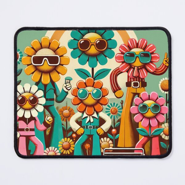 Item preview, Disco Flowers designed and sold by larkANDarbor.
