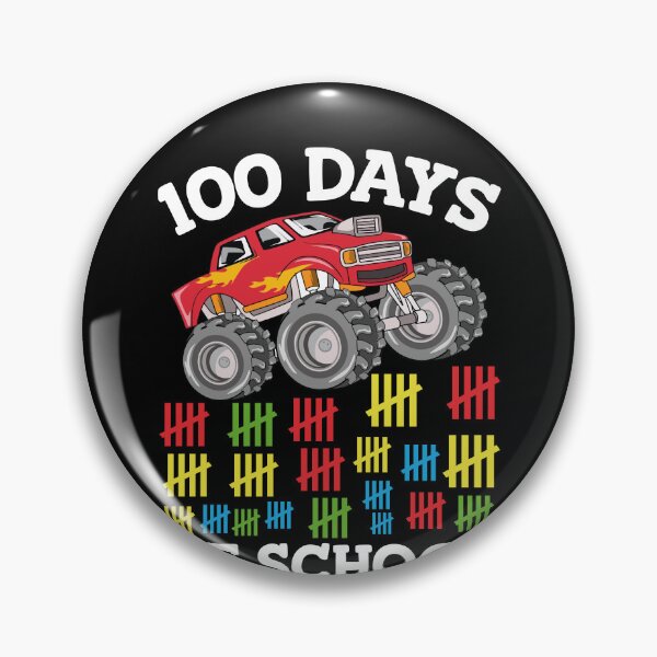 Item preview, 100 Days Of School Monster Truck Student Teacher Celebration designed and sold by PopStars1993.