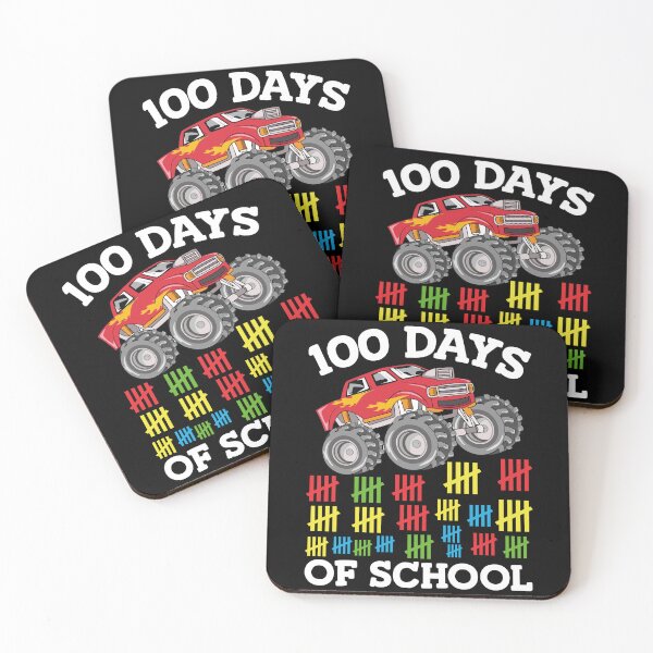 Item preview, 100 Days Of School Monster Truck Student Teacher Celebration designed and sold by PopStars1993.