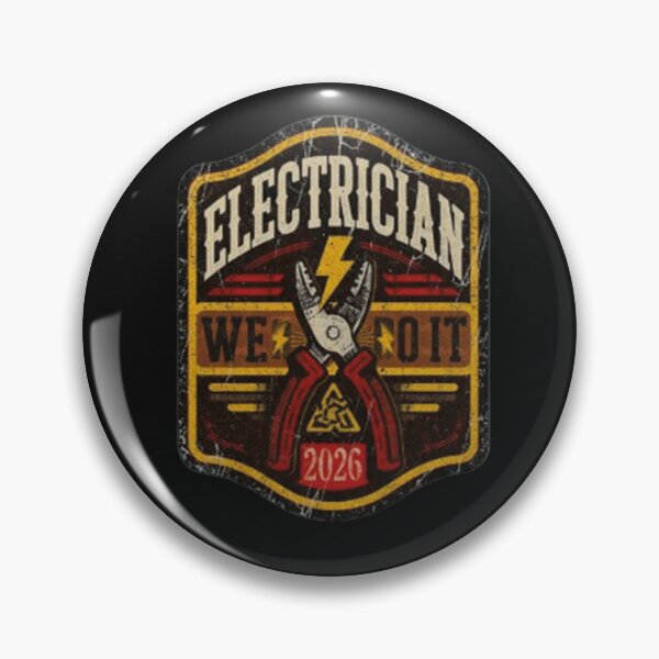Item preview,  Electrician 2026 - We Do It Live Sticker Funny Gift designed and sold by Arties4Bread⭐⭐⭐⭐⭐.