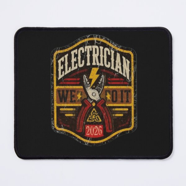Item preview,  Electrician 2026 - We Do It Live Sticker Funny Gift designed and sold by Arties4Bread⭐⭐⭐⭐⭐.