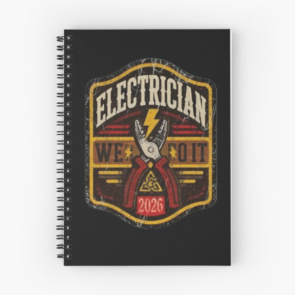 Item preview,  Electrician 2026 - We Do It Live Sticker Funny Gift designed and sold by Arties4Bread⭐⭐⭐⭐⭐.