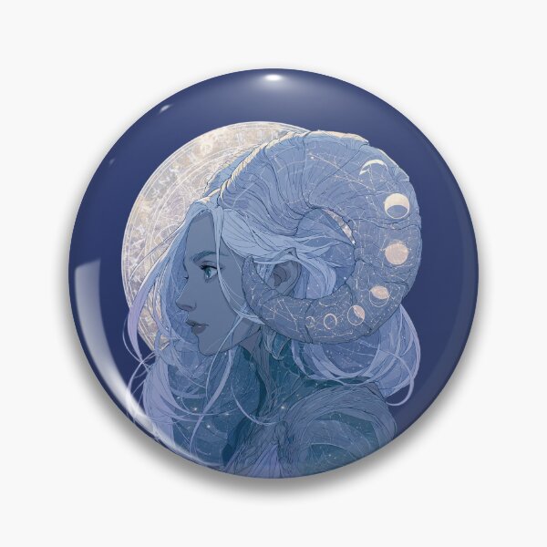 Item preview, Celestial Moon Goddess Profile designed and sold by MythicMood.