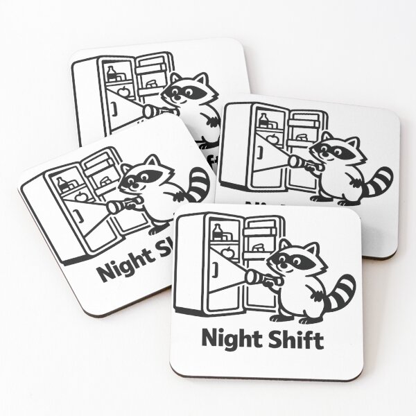 Item preview, Night Shift Trash Panda Worker designed and sold by Houldi.