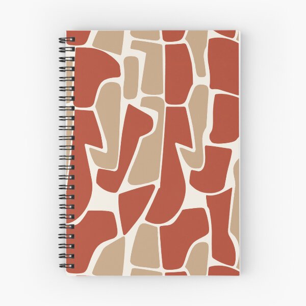 Item preview, Terracotta Beige Abstract Pattern designed and sold by imaniko.